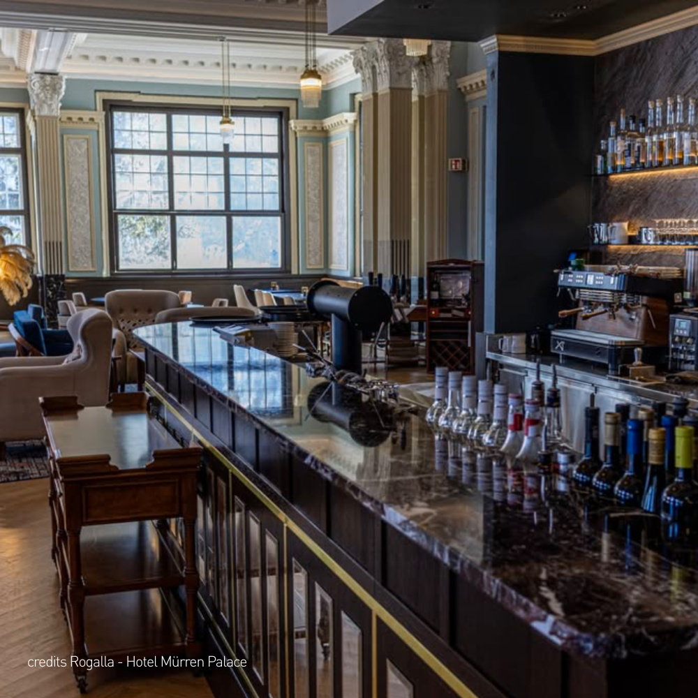 Rebirth of Hotel Mürren Palace, Switzerland.