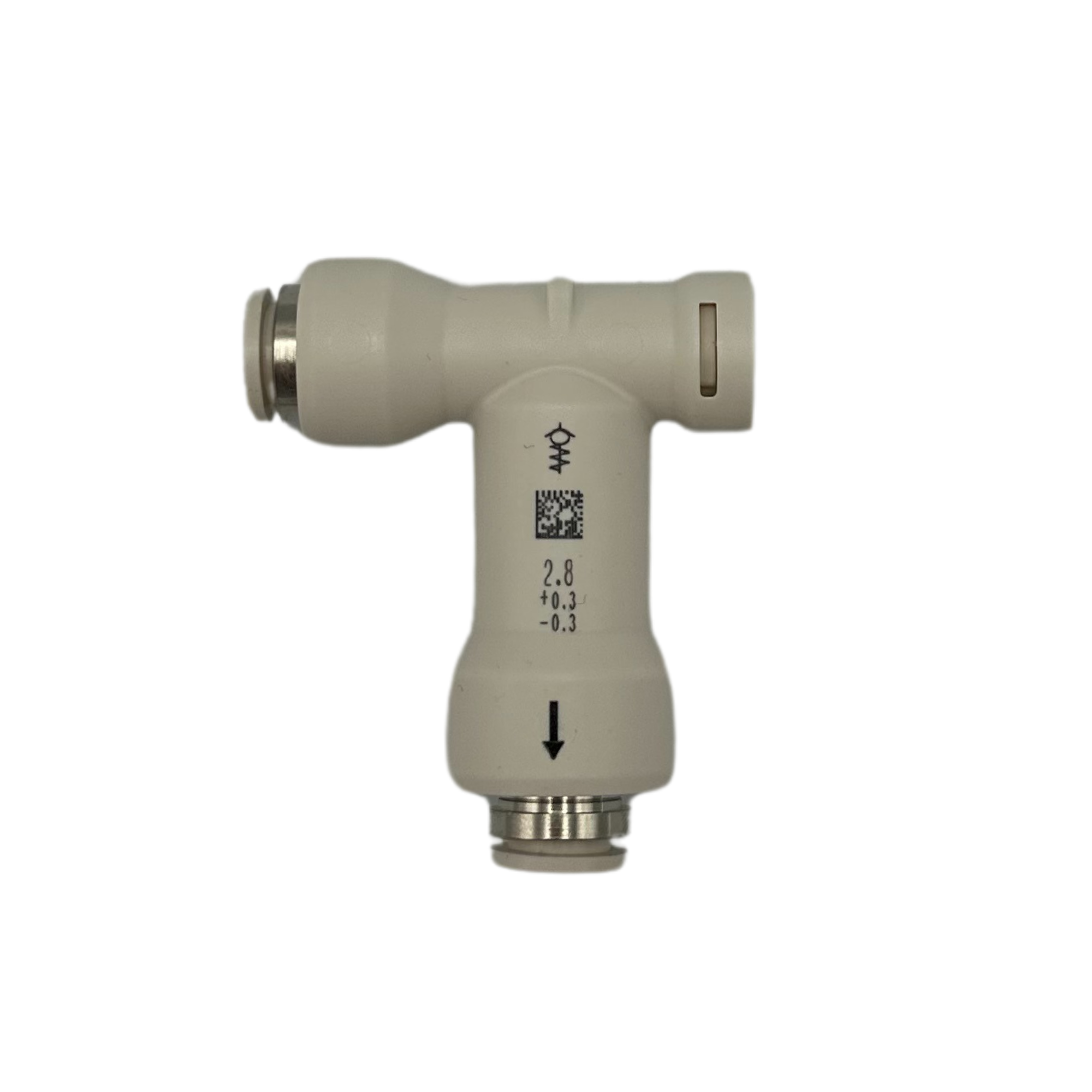 Anti-vacuum + over pressure valve - 8mm pushfit
